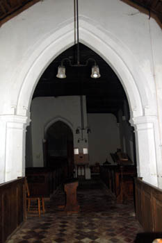 interior looking west January 2008